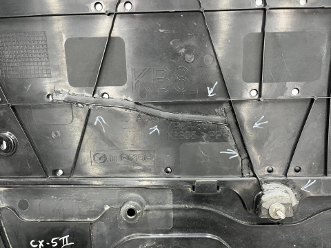 Osłona podwozia Mazda CX-5 II CX5 II KF KB 17r.- osłona dolna płyta silnika pod zderzak oryginalna kb8a-56112 TK4856110