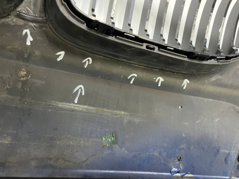 Zderzak przedni BMW E90 E91 M-Pakiet Mpakiet 08-12r. Lift przód spryski 7891386