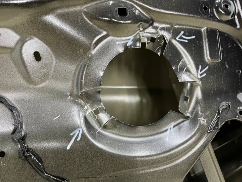 Drzwi BMW 3 F30 F31 11-18r. lewe przednie lewy przód 7259249 