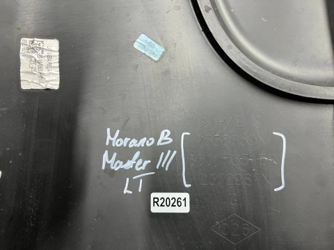 Zderzak tylny Opel Movano B Renault Master 3 III 2010r.- narożnik lewy tylny 2358659X 850178315R 2372981X