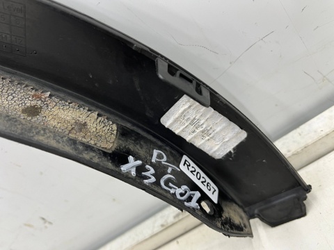 Listwa BMW X3 G01 17r.- PRAWY tylny rant nadkola błotnika nakładka prawy tył 7400670