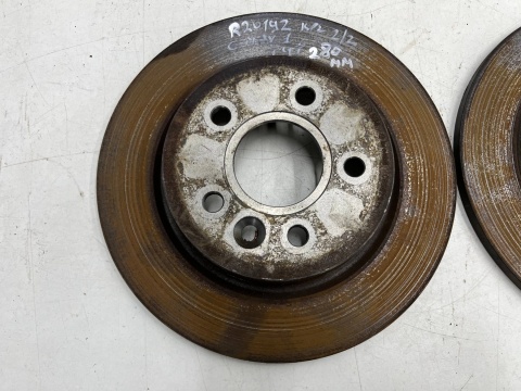 Tarcze hamulcowe Volvo C30 C70 S40 V40 V50 Ford C-max MK1 Focus MK2 03-12r. tylne 280mm. tarcza tył KOMPLET