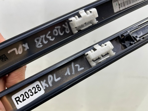 Listwa dachowa BMW F44 Gran Coupe 19-24r. dachowa prawa lewa nakładka KOMPLET z zaślepkami