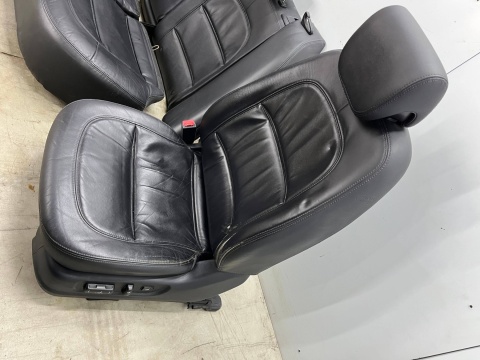 Fotele Hyundai Grandeur IV 05-11r. kanapa skóra KOMPLET elektryczne podgrzewane z pamięcią AIRBAGami EUROPA 