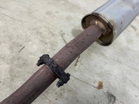 Wydech Hyundai Grandeur IV 05-11r. 2.2 CRDi tłumik końcowy prawy lewy i środkowy 