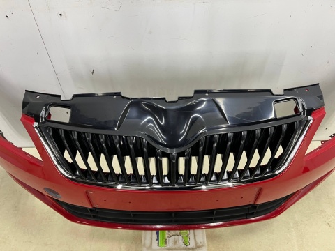 Zderzak przedni Skoda Fabia 2 II 10-14r. Lift przód 5J0807221D