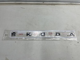 Znaczek Skoda Kodiaq I LIFT 19-24r. NOWY napis znaczek emblemat na klapę bagażnika ORYGNALNY 565853687g