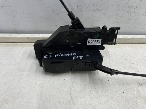 Zamek drzwi Citroen C3 Picasso 08-17r. prawy tylny zamek drzwi 7 pin prawy tył EU 24099158