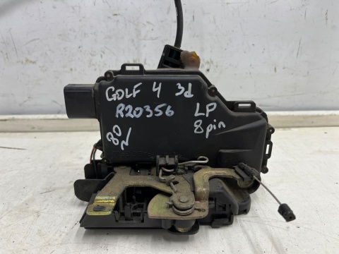 Zamek drzwi VW Passat B5 Golf IV 4 Bora Leon I Octavia I 97-06r. lewy przedni zamek drzwi 8 pin lewy przód