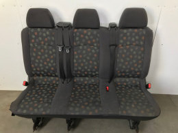Fotele Mercedes Vito W639 Viano 03-14r. 8 osobowy kanapa trzeci 3 rząd komfort komplet ORYGINALNE