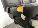 Fotele Mercedes Vito W639 Viano 03-14r. 8 osobowy kanapa trzeci 3 rząd komfort komplet ORYGINALNE
