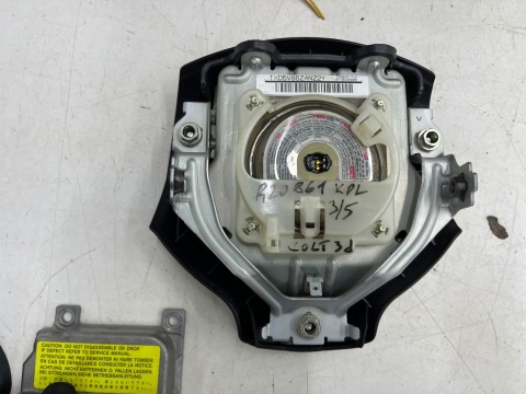 Airbag Mitsubishi Colt 6 VI Z30 08-12r. LIFT 3d 3Drzwi pasy bezpieczeństwa poduszki powietrzne kierownicy pasażera zaślepka KPL