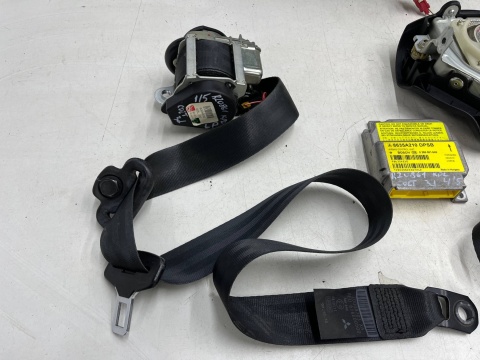 Airbag Mitsubishi Colt 6 VI Z30 08-12r. LIFT 3d 3Drzwi pasy bezpieczeństwa poduszki powietrzne kierownicy pasażera zaślepka KPL