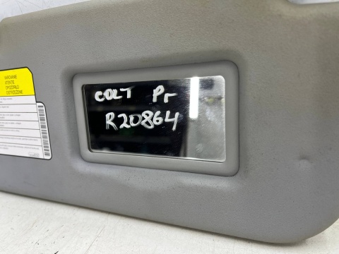 Daszek Mitsubishi Colt VI 6 Z30 04-12r. prawy pasażera przeciwsłonecznik OSŁONA SŁONECZNA przesłonka
