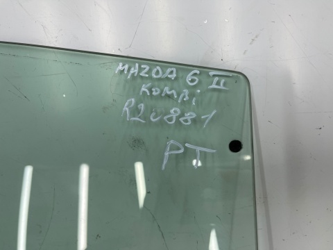 Szyba boczna Mazda 6 II GH kombi 07-12r. PRAWA tylna z drzwi oryginalna prawy tył
