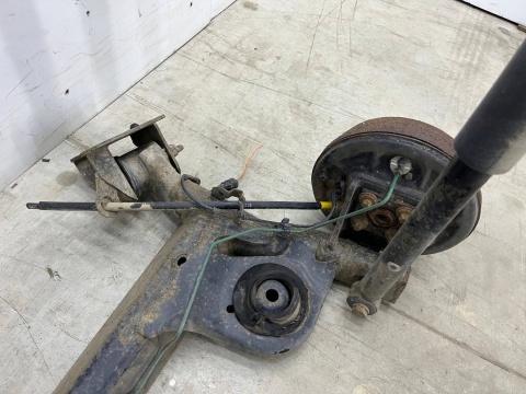 Belka zawieszenia Dacia Logan 1 I MCV kombi VAN 05-14r. DOSTAWCZAK tylna oś wózek amortyzatory ABS