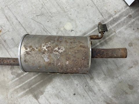 Wydech  Dacia Logan 1 I 05-14r. 1.5 dCi DIESEL tłumik końcowy rura KOMPLET 8200774460