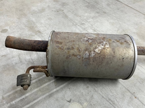 Wydech  Dacia Logan 1 I 05-14r. 1.5 dCi DIESEL tłumik końcowy rura KOMPLET 8200774460