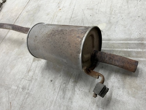 Wydech  Dacia Logan 1 I 05-14r. 1.5 dCi DIESEL tłumik końcowy rura KOMPLET 8200774460