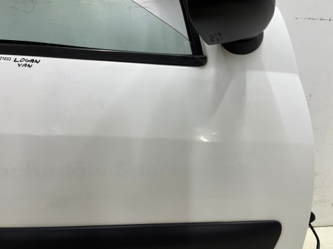 Drzwi Dacia Logan Van 1 I 07-13r. prawe przednie prawy przód OV369