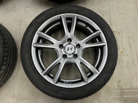 Felga Hyundai Kia 7.5jx17 5x114,3 felgi aluminiowe r17 cali KOMPLET RCDESIGN rc11757