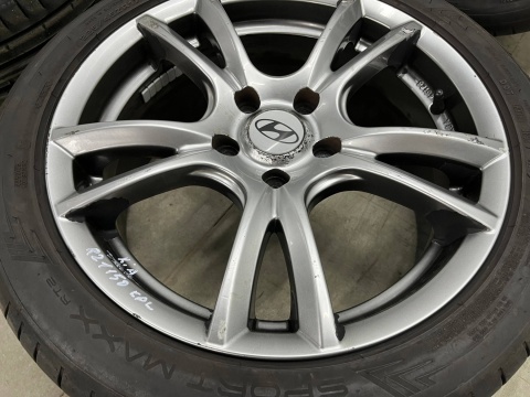 Felga Hyundai Kia 7.5jx17 5x114,3 felgi aluminiowe r17 cali KOMPLET RCDESIGN rc11757