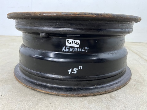 Felgi stalowe Renault Clio Megane Scenic Thalia r15 cali 6jx15 ET43 4x100 jedna felga stalowa