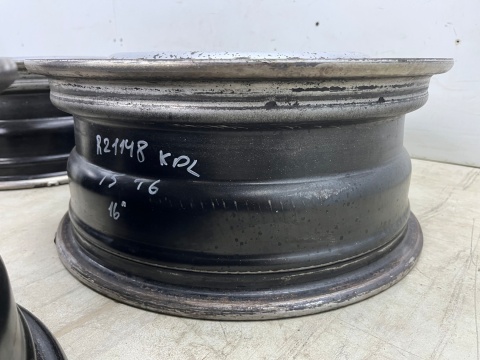 Felgi stalowe VW Transporter T5 T6 2003r.- r16 cali 6,5jx16 ET51 5x120 KOMPLET 7h0601027d