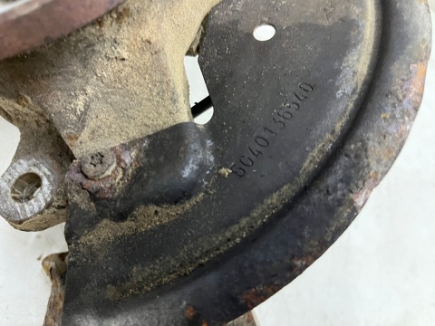 Zwrotnica Dacia Logan 1 I Sandero 05-14r. 1.5 dci 1.6 mpi piasta prawa przednia czujnik ABS prawy przód