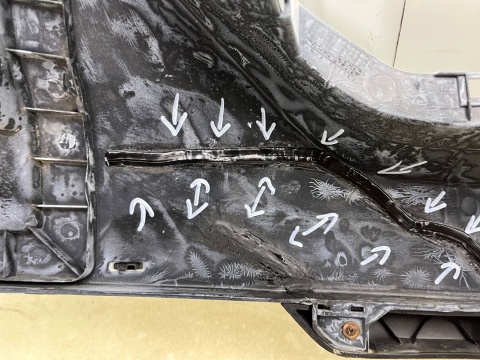 Atrapa Iveco Daily 4 IV 14-19r. Przedlift grill przednia maskownica zderzaka listwa 5801543604