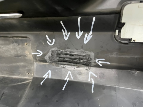 Zderzak przedni Mercedes W910 W907 Sprinter 3 III 18r.- przód A9108850000