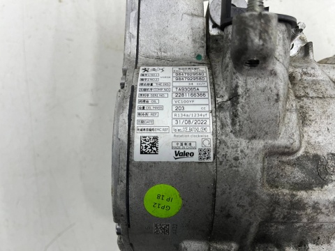 Kompresor klimatyzacji Citroen C4 Jumpy Berlingo Peugeot 208 2008 Partner Combo Corsa Mokka Vivaro 19r.- sprężarka 9847929580