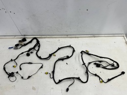 Wiązka zderzaka Porsche Cayenne III 9y 17r.- przednia instalacja zderzaka kable czujników PDC przód 9y0971095cr