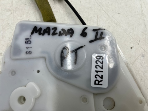 Zamek drzwi Mazda 6 II GH 07-12r prawy tylny zamek drzwi 5 pin prawy tył 