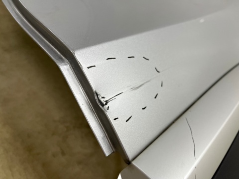 Drzwi MG ZS 17r.- lewe tylne lewy tył 10322167