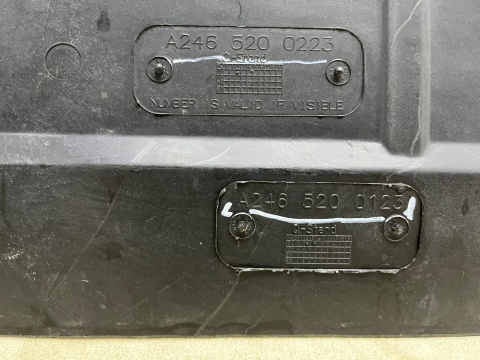 Osłona pod silnik Mercedes w176 w246 CLA c117 11-19r. osłona podwozia dolna płyta pod silnik oryginalna a2465200223 a2465200123