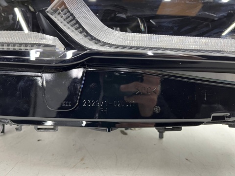 Lampa reflektor BMW 5 G30 G31 LCI LIFT 20-24r. prawa przednia FULL LED Adaptive Europa BLACK czarna ShadowLine oryginal 8082656