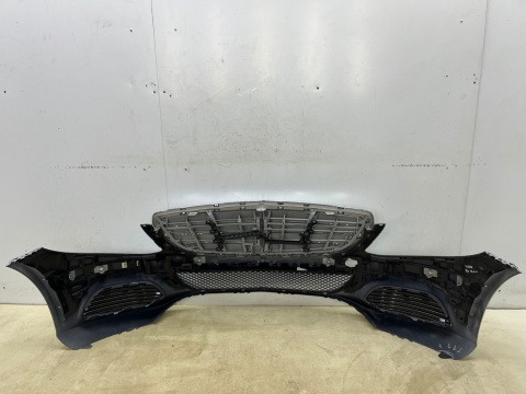 Zderzak przedni Mercedes W205 C-Klasa Elegance 14-18r. Przedlift przód 6XPDC A2058850525