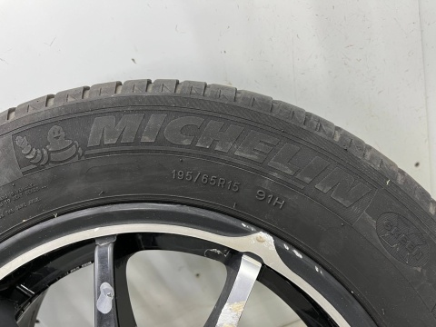 Felga VW Volkswagen Skoda Seat Audi 15 cali 6,5jx15 ET48 5x112 felgi aluminiowe koła z oponami letnimi 195/65/15 Michelin