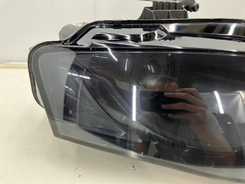 Lampa reflektor Audi A4 B8 07-11r. LEWA PRAWA przednia kompletna BI Xenon BiXsenon nieskrętny Europa oryginal Tuning KOMPLET