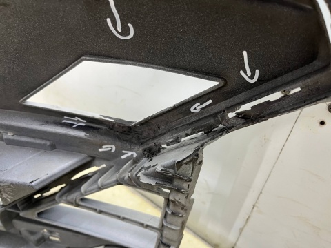 Zderzak przedni VW Tiguan R-Line 2 II 16-20r. Przedlift przód PDC 5NA807221B