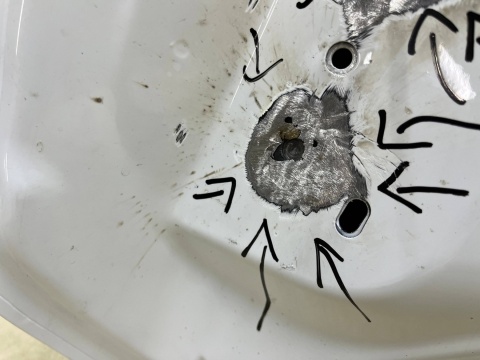 Maska Ford C-Max CMax Mk2 II 15-19r. Lift pokrywa silnika F1CB-R16854-A