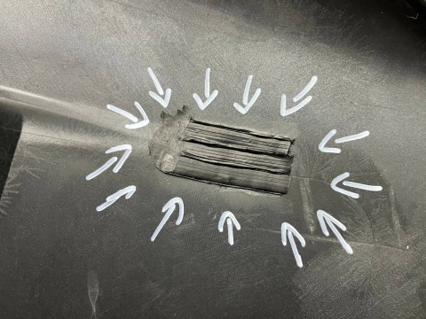 Zderzak przedni Mitsubishi Space Star 19r.- przód 6400J973ZZ