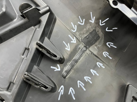 Zderzak przedni VW Tiguan 1 I 11-16r. Lift przód 6XPDC spryski 5N0807221K