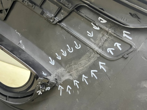 Zderzak przedni Audi A3 8P S-Line Sline 05-08r. Lift przód 8P4807437