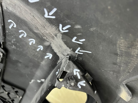 Zderzak przedni Audi A3 8P S-Line Sline 05-08r. Lift przód 8P4807437