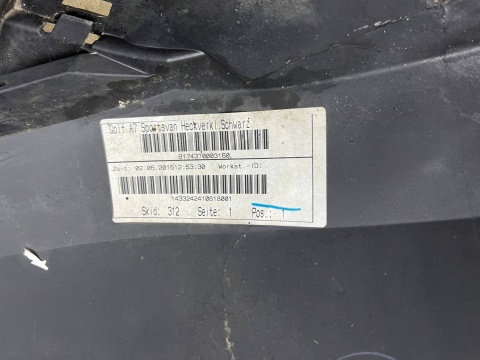 Zderzak tylny VW Golf Sportsvan 14-17r. Przedlift tył 4XPDC 510807421F