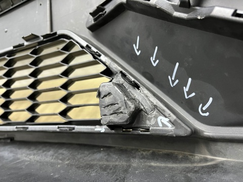 Zderzak przedni Seat Leon FR 3 III 17-20r. Lift przód 5F0807221AB