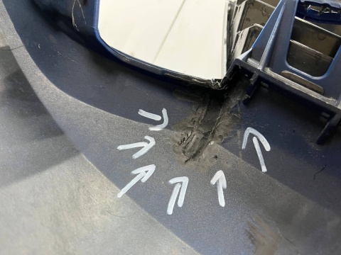 Zderzak przedni VW Polo 5 V 6C 14-17r. Lift przód 6C0807221