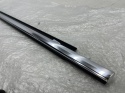 Listwa Audi Q5 I 8R 08-16r. NOWA lewa tylna listwa zgarniająca uszczelka zewnętrzna szyby drzwi CHROM lewy tył 8r0853763f